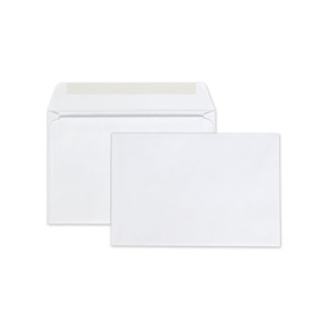 Quality Park Open-Side Booklet Envelope, #6 1/2, Hub Flap, Gummed Closure, 6 x 9, White, 100/Box (QUA37113) View Product Image