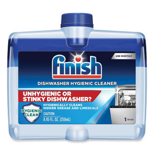 FINISH Dishwasher Cleaner, Fresh, 8.45 oz Bottle, 6/Carton (RAC95315) View Product Image
