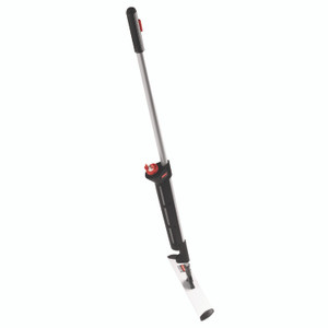 Rubbermaid Commercial HYGEN Pulse Microfiber Spray Mop System, 17" Wide Microfiber Head, 52" Black Plastic Handle View Product Image