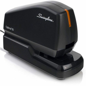 Swingline Optima 50 Electric Stapler - Staples Upto 50 Sheet of 20lb Paper - Holds Upto 210 Staple - Full Strip - Staple Size: 0.37" - 1.13" Throat Depth Product Image 