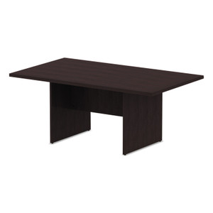 Alera Valencia Series Conference Table, Rectangular, 70.88w x 41.38d x 29.5h, Espresso View Product Image