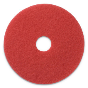 Buffing Pads, 13" Diameter, Red, 5/carton (AMF404413) View Product Image