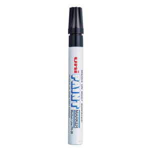 uni-Paint Permanent Marker, Medium Bullet Tip, Black View Product Image