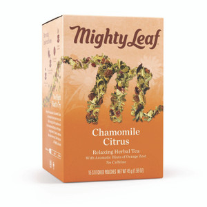 Mighty Leaf Tea Whole Leaf Tea Pouches, Chamomile Citrus, 15/Box View Product Image