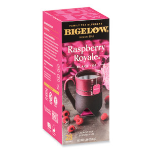 Bigelow Raspberry Black Tea, Raspberry, 0.34 lbs, 28/Box (BTC003401) View Product Image