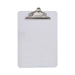 Universal Plastic Clipboard with High Capacity Clip, 1.25" Clip Capacity, Holds 8.5 x 11 Sheets, Clear View Product Image