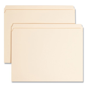 Smead Top Tab Fastener Folders, Straight Tabs, 0.75" Expansion, 1 Fastener, Letter Size, Manila Exterior, 50/Box View Product Image