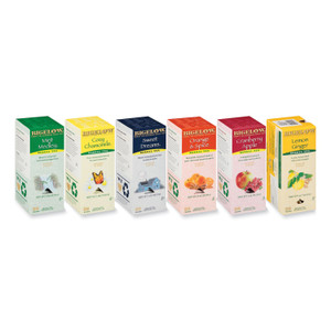 Bigelow Assorted Tea Packs, Six Flavors, 28/Box, 168/Carton BTC17578 (BTC17578) View Product Image