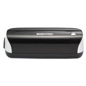 Bostitch 12-Sheet Electric Three-Hole Punch, 9/32" Holes, Black (BOSEHP3BLK) View Product Image
