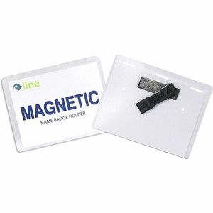 C-Line Laser/Inkjet Magnetic Name Badge Holder Kit Product Image 