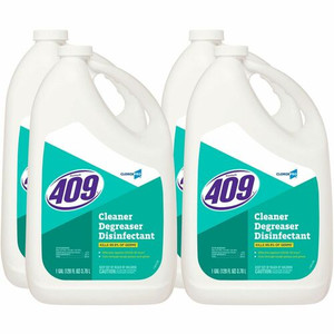 CloroxPro&trade Formula 409 Cleaner Degreaser Disinfectant Refill - For Nonporous Surface, Hard Surface - 128 fl oz (4 quart) - Recommended For: Soil Remover, Grease Remover, Germs Remover - Phosphate-free, Disinfectant - Clear Product Image 