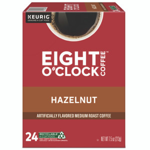Eight O'Clock Hazelnut Coffee K-Cups, 24/Box GMT6406 View Product Image