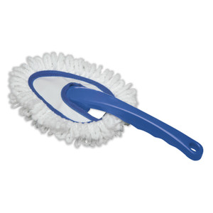 AbilityOne 7920015868009, SKILCRAFT Mini Microfiber Duster, 5" x 7", Blue Handle Product Image 