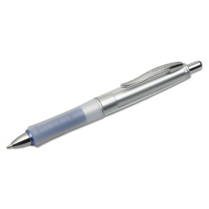 AbilityOne 7520016296577, SKILCRAFT WriteBalance Wide Body Ballpoint Pen, Retractable, Medium 1 mm, Blue Ink, Silver Barrel View Product Image