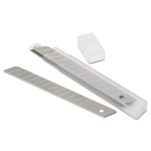 AbilityOne 5110016214767, SKILCRAFT Snap-Off Replacement Blades, 13 pt, 9 mm, 10/Pack (NSN6214767) View Product Image