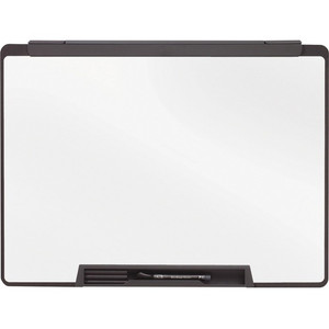 Motion Portable Dry Erase Board, 24 X 18, White, Black Frame (QRTMMP25) View Product Image