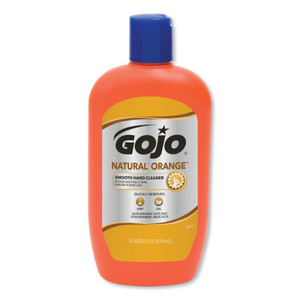 GOJO 14-OZ. NATURAL ORANGE HAND CLEANER LOTION W/NA Product Image 
