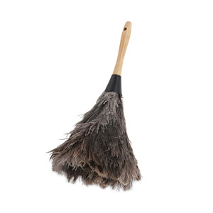 Boardwalk Professional Ostrich Feather Duster, 4" Handle (BWK12GY) View Product Image