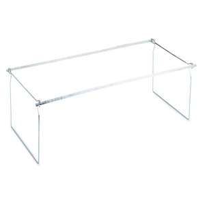 Universal Screw-Together Hanging Folder Frame, Letter Size, 23" to 26.77" Long, Silver View Product Image