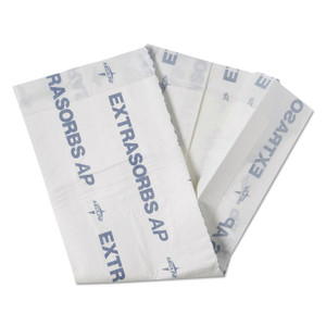Medline Extrasorbs Air-Permeable Disposable DryPads, 30" x 36", White, 5 Pads/Pack (MIIEXTSRB3036AZ) View Product Image