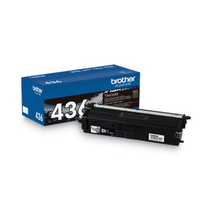 Brother TN436BK Super High-Yield Toner, 6,500 Page-Yield, Black (BRTTN436BK) View Product Image
