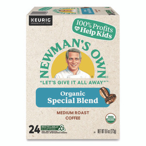 Newman's Own Organics Special Blend Coffee K-Cups, 24/Box View Product Image