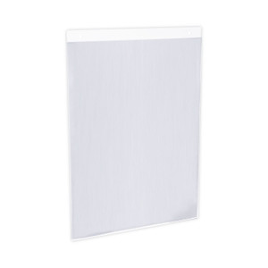 Universal Wall Mount Sign Holder, 8.5 x 11, Vertical, Clear View Product Image