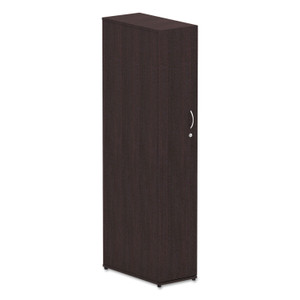 Alera Valencia Series Wardrobe, 11.88w x 22.78d x 65h, Espresso View Product Image