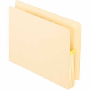 Pendaflex Letter Recycled File Pocket - 8 1/2" x 11" - 3 1/2" Expansion - 2 Plys - Tyvek - Manila Product Image 