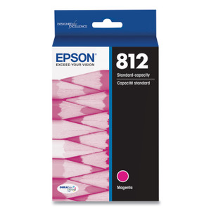 Epson DURABrite Ultra T812 Original Standard Yield Inkjet Ink Cartridge - Magenta - (EPST812320S) View Product Image