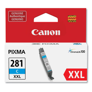 Canon 1980C001 (CLI-281XXL) ChromaLife100 Ink, Cyan View Product Image