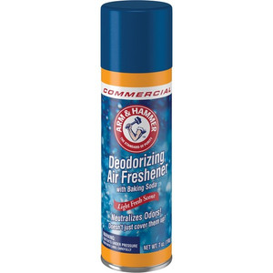 Arm & Hammer Deodorizing Air Freshener Spray - Spray - 7 fl oz (0.2 quart) - Light Fresh - Odor Neutralizer Product Image 