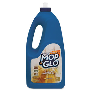 Professional MOP & GLO Triple Action Floor Shine Cleaner, Fresh Citrus Scent, 64 oz Bottle, 6/Carton (RAC74297CT) View Product Image