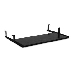 Alera Valencia Series Underdesk Keyboard/Mouse Shelf, 28w x 12d, Black (ALEVA312812BK) View Product Image