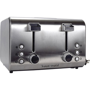 HAUS-MAID 4-Slice Toaster - Toast, Reheat, Defrost - (CFPOG8590) View Product Image