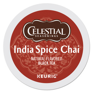 Celestial Seasonings India Spice Chai Tea K-Cups, 24/Box (GMT14738) View Product Image
