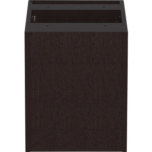 Lorell Essentials Espresso Hanging Pedestal - 2-Drawer (LLR18222) Product Image 