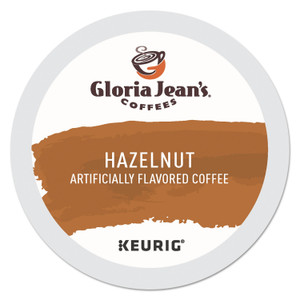 Gloria Jean's Hazelnut Coffee K-Cups, 24/Box DIE60051052 (DIE60051052) View Product Image