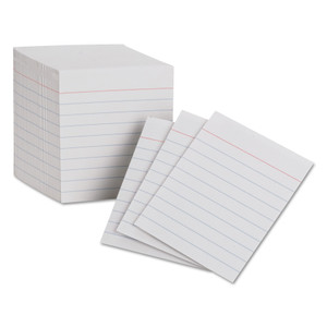 Oxford Ruled Mini Index Cards, 3 x 2.5, White, 200/Pack View Product Image