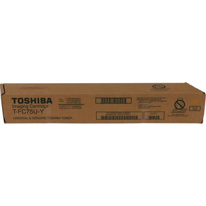 Toshiba Original Standard Yield Laser Toner Cartridge - Yellow - 1 Each (TOSTFC75UY) View Product Image