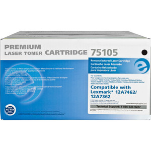 Elite Image Remanufactured Toner Cartridge - Alternative for Lexmark (12A7462) View Product Image