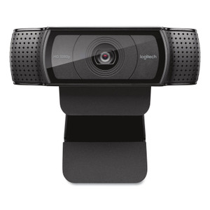 Logitech C920e HD Business Webcam, 1280 pixels x 720 pixels, Black Product Image 