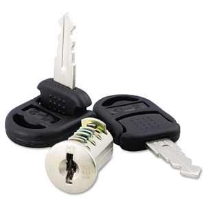 Alera Core Removable Lock and Key Set, Silver, 2 Keys View Product Image