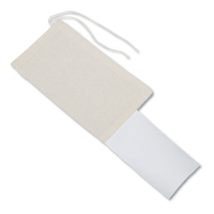 AbilityOne 8105001790089 SKILCRAFT Mailing Bag, Cotton, 4.5 x 8, Natural (NSN1790089) View Product Image