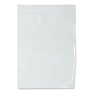 BagCo Zippit Resealable Bags, 2 mil, 9" x 12", Clear, 1,000/Carton (MGPMGZ2P0912) View Product Image