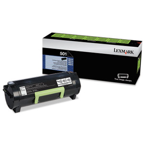 Lexmark 50F1000 Return Program Toner, 1,500 Page-Yield, Black View Product Image