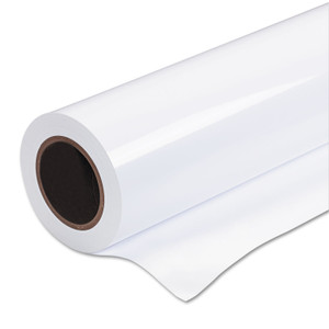 Epson Premium Glossy Photo Paper Roll, 2" Core, 10 mil, 24" x 100 ft, Glossy White (EPSS041390) View Product Image