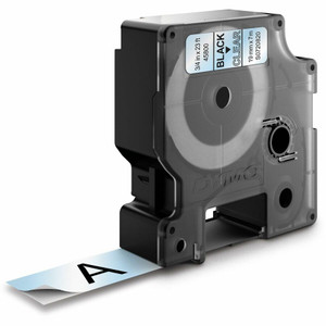 Dymo S0720820 D1 45800 Tape 19mm x 7m Black on Clear (DYMS0720820) Product Image 