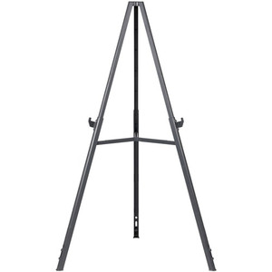 MasterVision Quantum Heavy-duty Display Easel - 25 lb Load Capacity - 31.90" Height x 36.65" Width x 61.20" Depth - Floor, Tabletop - ABS Plastic Product Image 