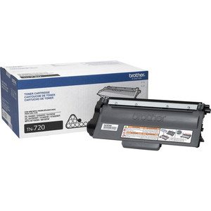 Brother TN720 Original Laser Toner Cartridge - Black - 1 Each Product Image 